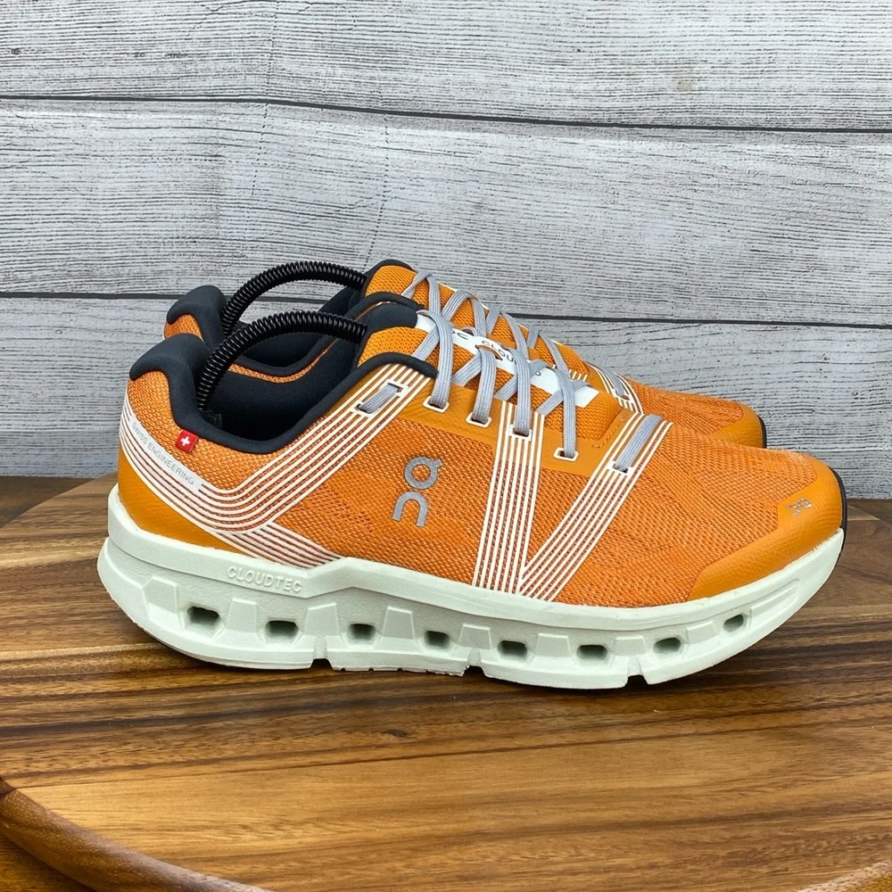ON Running Cloudgo Turmeric Orange Aloe Athletic Shoes Men’s Sneaker Size 9.5